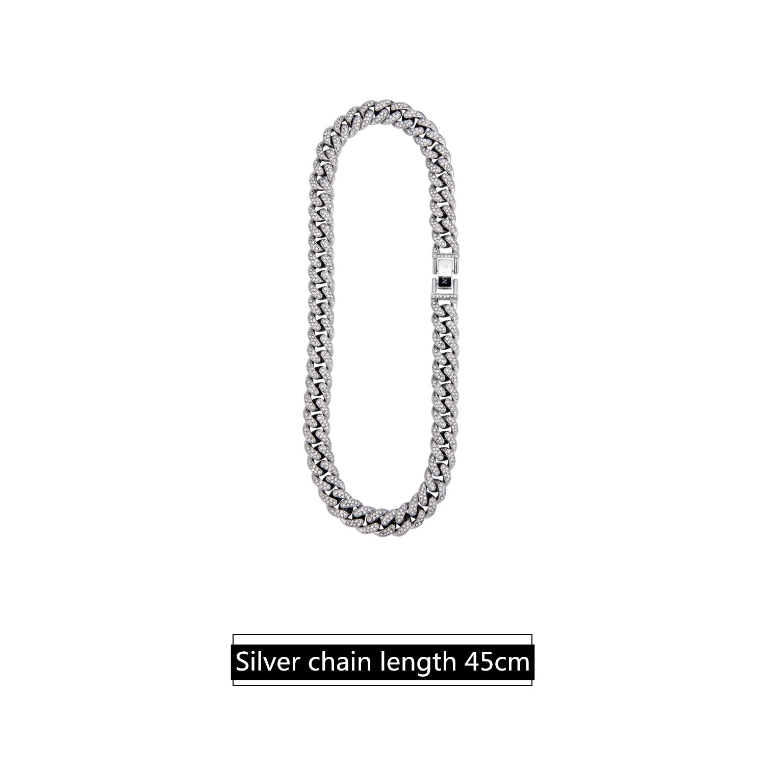 Collier cubain multicolore strass