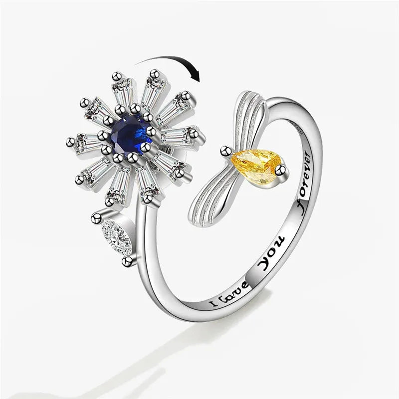 Bague anti-stress 12 modèles diffférents